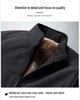 Dad's Autumn Winter Plus Size Cotton Jacket - Middle-Aged Men's Loose Fit, Warm Velvet-Lined Casual Wear