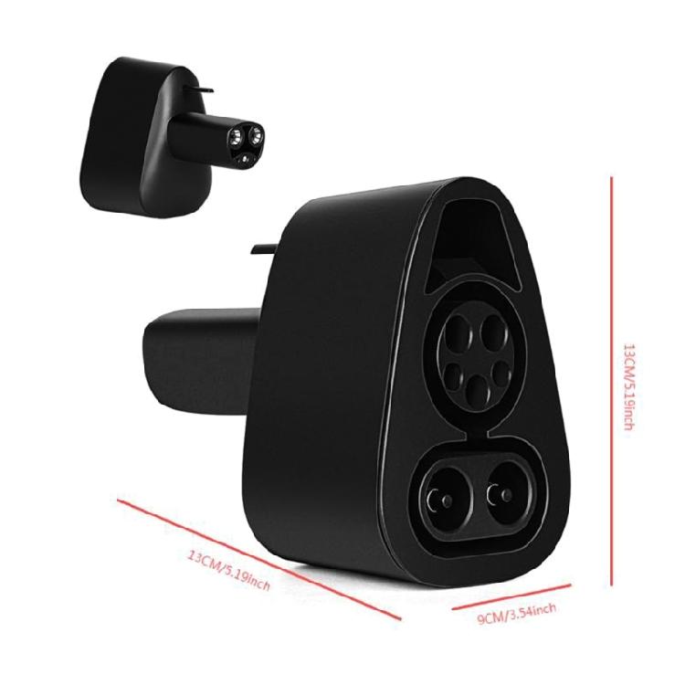 Electric Vehicle CCS1 to NACS Charging Adapter For Fast 250KW Rates Lightweight Design And Heat Management