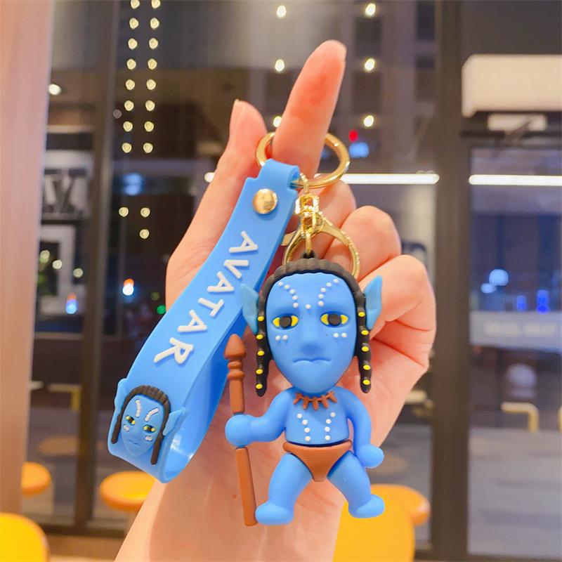 Neuer Cartoon Silikon Schlüsselanhänger für Herren und Damen Taschenanhänger Auto Schlüsselanhänger