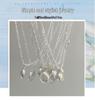 Monica-Style S925 Sterling Silver Baroque Pearl Star Necklace for Women
