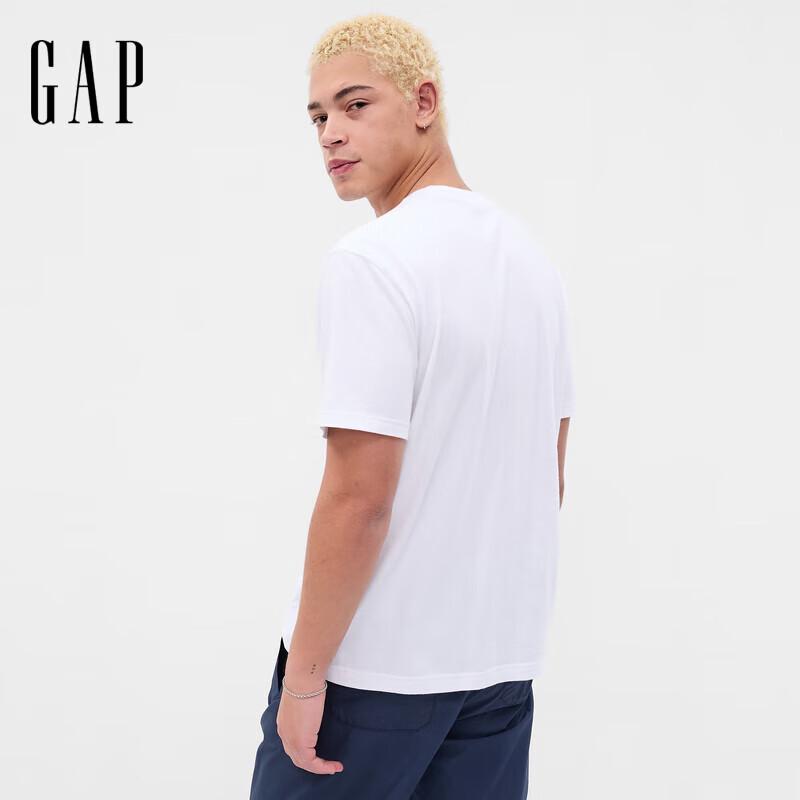 Gap Unisex Logo Print Cotton T-Shirt L 3990₽