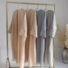 2024 TikTok Fashion Elegant Embroidered Cardigan Robe - Dubai Turkey Collection
