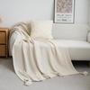 Nordic Style Knitted Office Nap Blanket - Versatile Shawl & Bed Runner