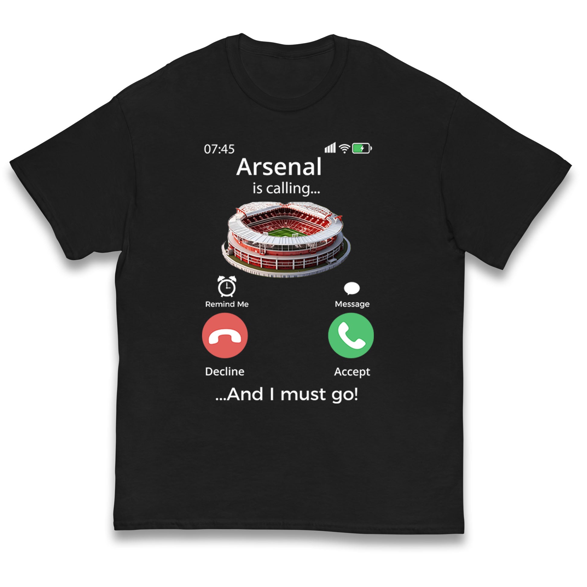 Arsenal Football Kids T Shirt Arsenal Is Calling Top 100