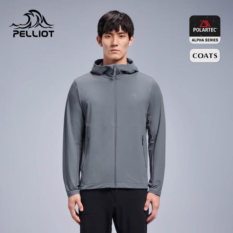 Pelliot Men's Windproof High-Stretch Softshell Hiking Jacket