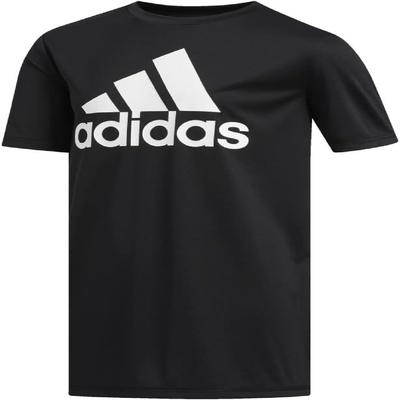 Adidas chlapecké Tričko s krátkým rukávem Aeroready Performance Logo, Černá, X-Large US