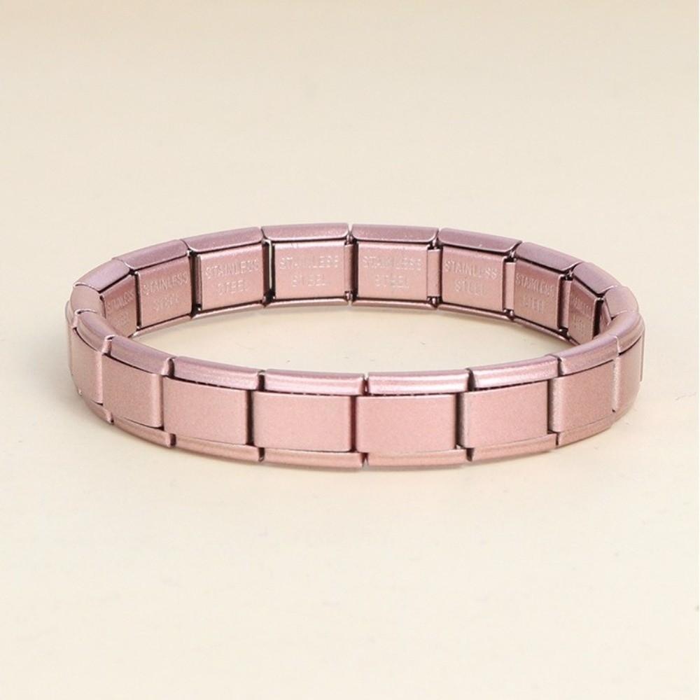 9mm Italian Chain Link Bracelet Stretchable Elastic Hand Chain Gift