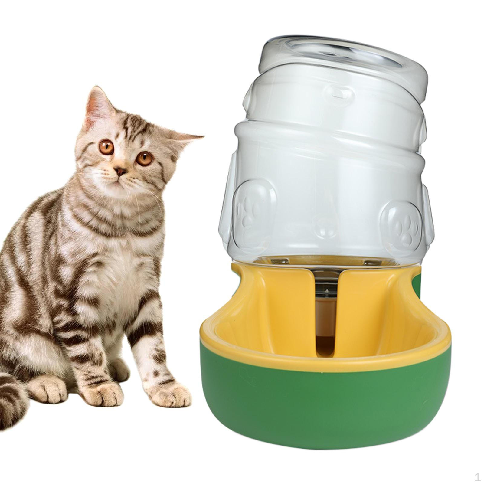 

3.3L Automatic Feeder ,Food/ Water Dispenser Bowl ,Drinking Fountain for dogs and cats Auto Feeding Water Dispenser зелений