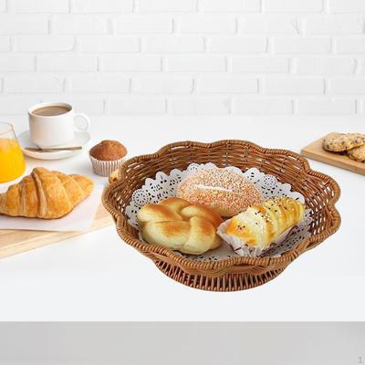 Tkany kosz na owoce Organizer do przechowywania Dekoracyjny na blat kuchenny Miska