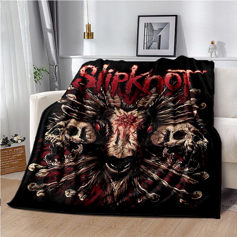Coperta con Motivo Heavy Metal per Bambini Divano Letto Casa Viaggio Picnic Escursionismo Coperta Super Morbida in Flanella Regalo di Compleanno
