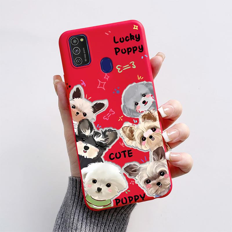 For Samsung Galaxy M21 M30S M31 M31s Case Soft Silicone Phone Back Cover For Samsung M31 M31S M30s M21 M 30 S Case Cartoon Funda