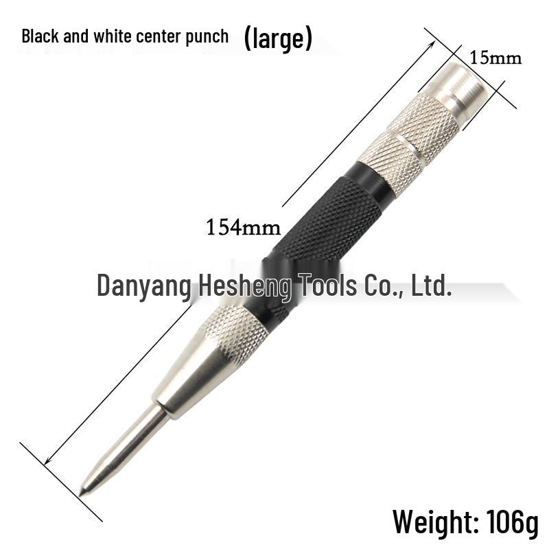 Automatic Spring-Loaded Glass Punch & Center Locator