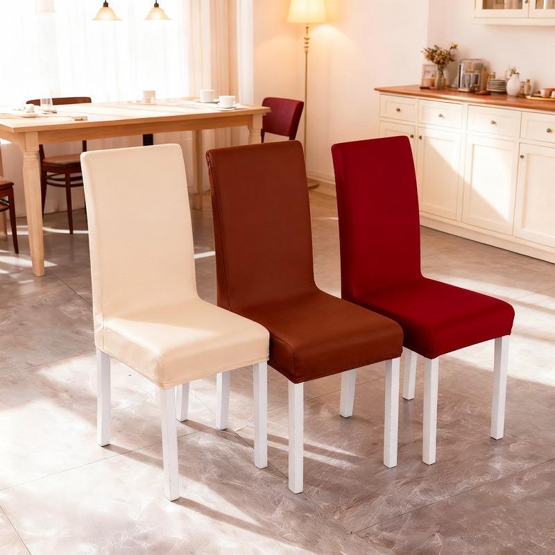 Coprisedia Monopezzo ad Alta Elasticità, Colore Unico, per Ufficio, Hotel, Ristorante e Casa