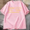 Heated All The Time Letter Print TShirt Summer Fashion Casual Loose Tops Women Unisex Streetwear Y2K ONeck Short Sleeve Tshirts