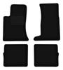 Czarne welurowe dywaniki podłogowe do: Cadilac SRX 0 (2004-2010)