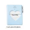 Photocard Holder 3 Inch 64 Pockets Photo Album Love Heart Movie Ticket Star Collection Photo Sticker DIY Mini Instax Album