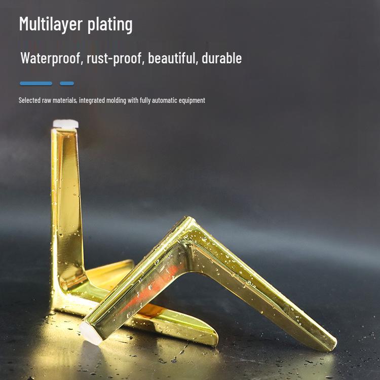 Luxury Metal Furniture Legs: Black and Gold Options for Sofas, Cabinets, Coffee Tables, and Bedside Tables