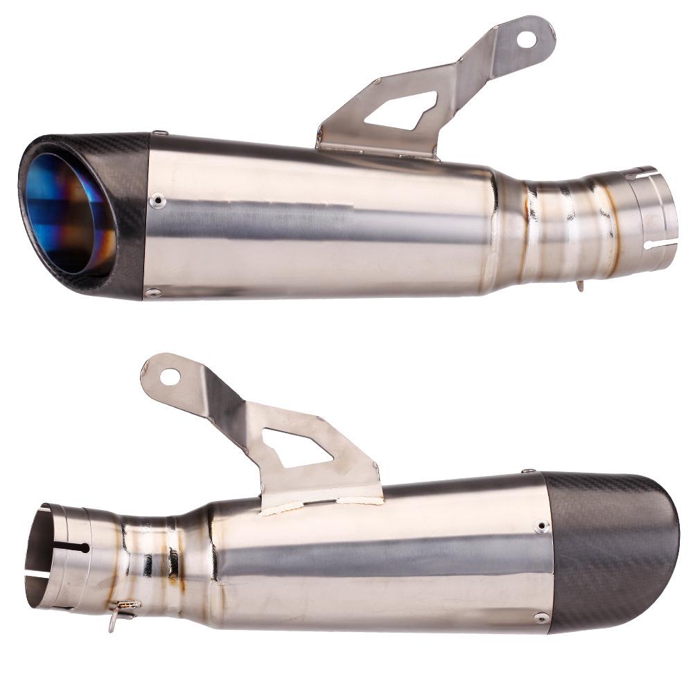 SC Blue Titanium Alloy Carbon Fiber Exhaust Pipe for 20-21 S1000RR Motorcycle