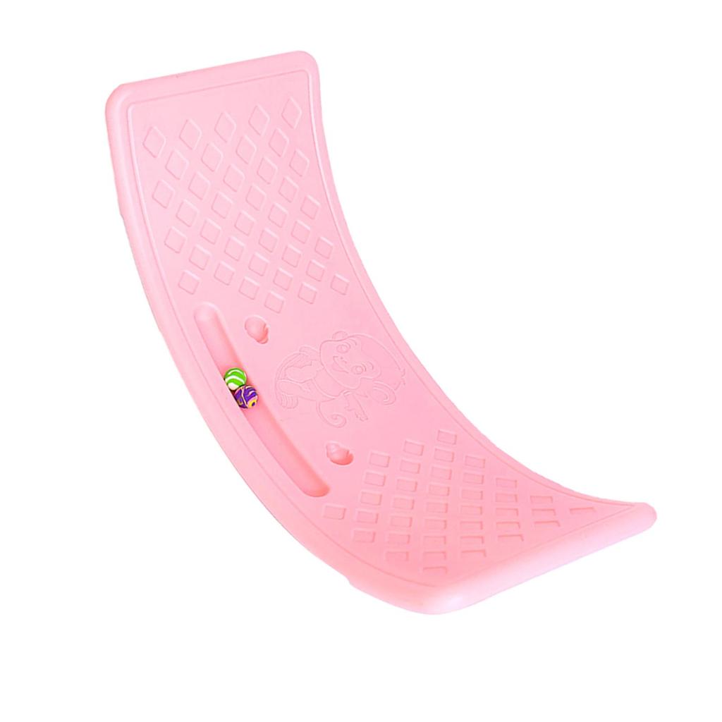 Kids Rocker Board Seesaw Board PE 60kg Load Bearing Physical Training Kids Balance Toy for Kids