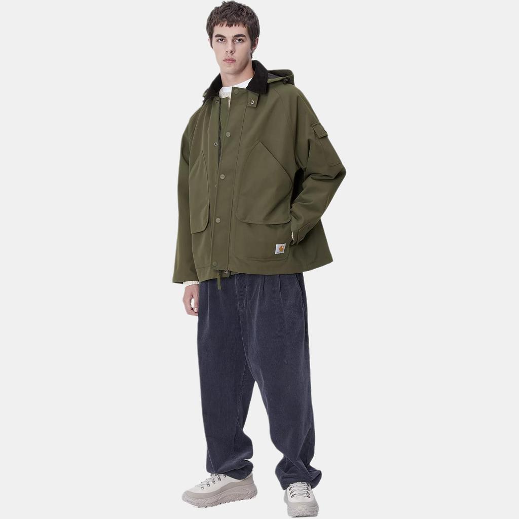 Carhartt WIP FW24 K Fullscreen Clarton Jacket Front Inner Pocket Square Label Long Sleeve Casual Loose Comfortable Jacket Men Jackets I033871-2JB-XX