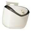Hanging Small Trash Can Wall Mounted Punch   Kitchen Compost Bin with Lid for Counter Top Under Sink Bathroom Living Room