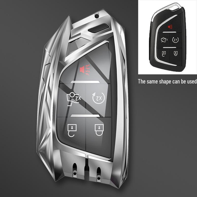 Protective Alloy Key Shell for Cadillac CT4, CT5, Escalade