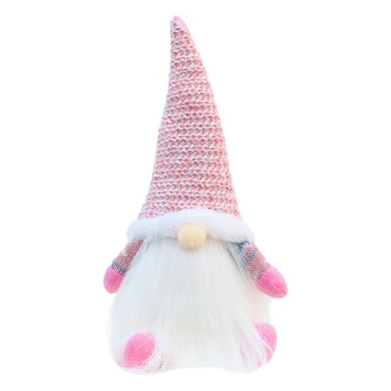 Yousheng Christmas Faceless Doll Adorable Gnome Ornament Telescopic Legs Plush Dwarf Doll for Home Holiday Decoration