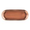 Large Storage Tray 430 Stainless Steel Aromatherapy Candle Tool Tray OrganizerRetro Red Copper