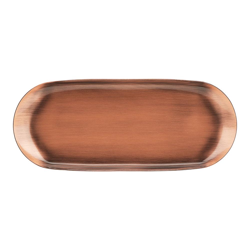 

Большой поднос для хранения 430 из нержавеющей стали, органайзер для инструментов в виде свечей для ароматерапии, ретро-красная медь