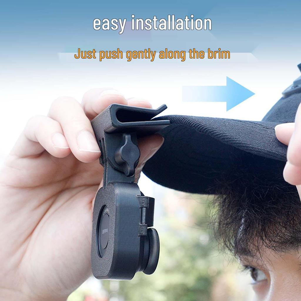 Insta360 GO Ultra FPV Baseball Cap Head Mount Clip