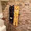 Funny Cat Hand Towels Kitchen Bathroom Hand Towel Ball With Hanging Loops Quick Dry Soft Absorbent Microfiber Creative Towels