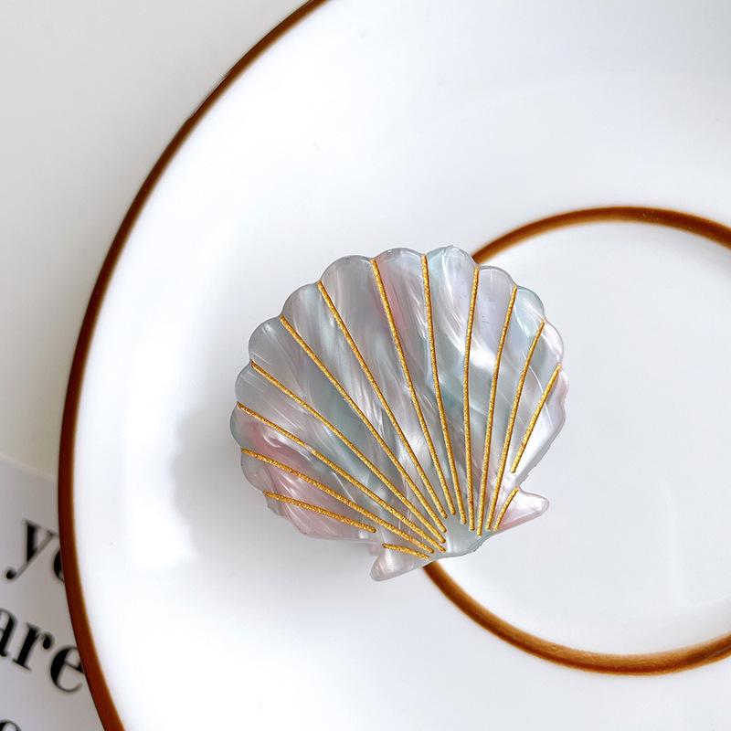 Nan Rui Korean Sweet Girly 4cm Medium Acetate Shell Claw Hair Clip