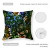 Daisy Cushion Cover Anti-dustmite Pillowcase Invisible zipper silky short plush Sofa cushion cover