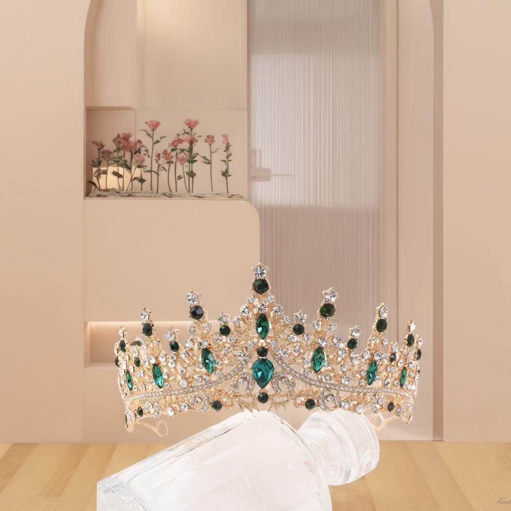 

Rhinestone Bridal Tiara: Alloy Headband with Crystal Accents for Weddings or Parties