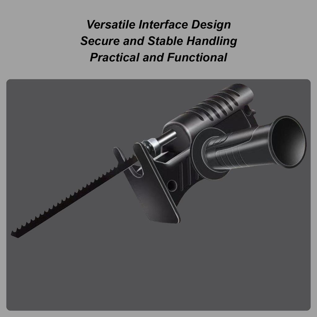 Handheld Reciprocating Saw Adapter Electric Drill Reciprocating Saw Head Multifunctional Power Tool Reciprocal Attachment For