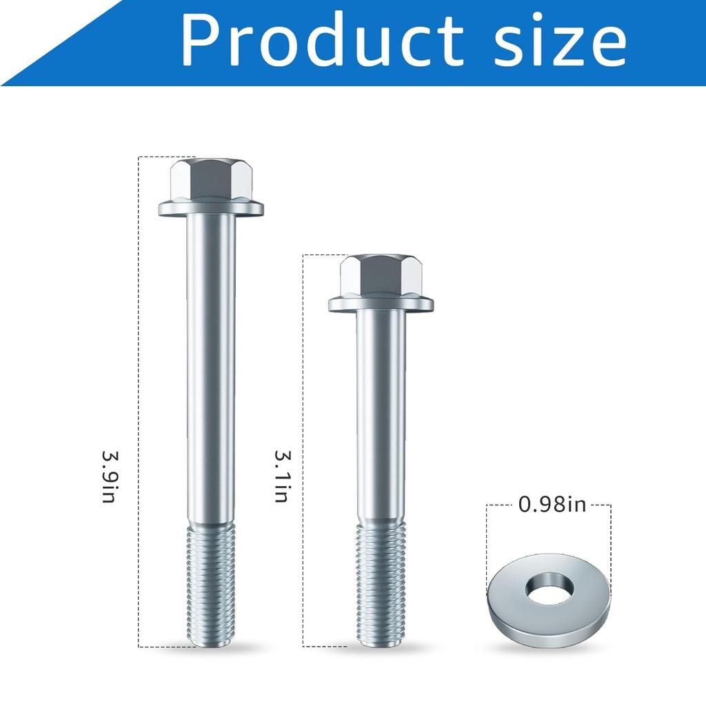 12 PCS Engine Stand Bolt Kit - M10-1.5 Stand Bolt Flange Compatible with LSX LS LS1 4.8L 5.3L 6.0L 6.2L LR4 LQ4 LS6 LQ9 L33 LS2 LH6 L92 L76 LY2 LY5