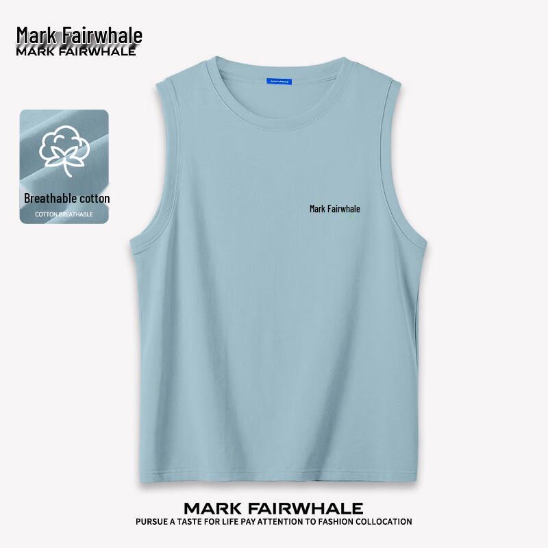 Мужская дышащая хлопковая спортивная майка Mark Fairwhale