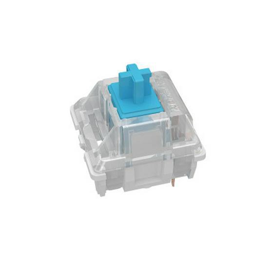 

Механические переключатели клавиатуры GATERON Axis Cream, Blue, Red, Tea, Black, Green, Yellow, White null синий