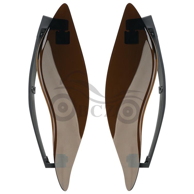 Harley Glide Motorcycle Side Wings Fairing Windshield
