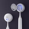 Removable UV Light Toothbrush Cleaner Self-adhesive Smart Sensor Toothbrush Storage Box Shower