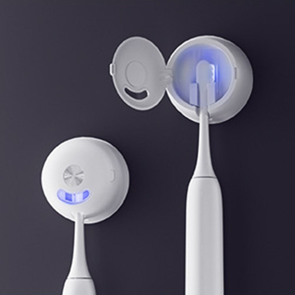 Wall Mounted 2 In 1 Toothbrush Holder Removable Smart Sensor Toothbrush Storage Box Daily Hygiene