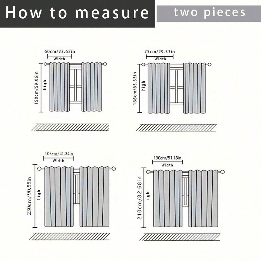 Boho Set Geometric Polka Dot Digital Printing Curtain Living Room Blocking Translucent Top Curtai Curtains Of 2 Made Polyester With Grommet Area Decor