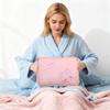 Rechargeable Hot Water Bag Leak-Proof Hand Warmer Hot Water Bottle with Soft Cover for Period Cramps Muscles Neck Legs Waist