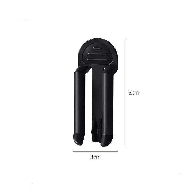 

Kitchen Organization Essential - Durable Garbage Bag Clips - Perfect for Keeping Trash Bins Tidy & Secure чорний