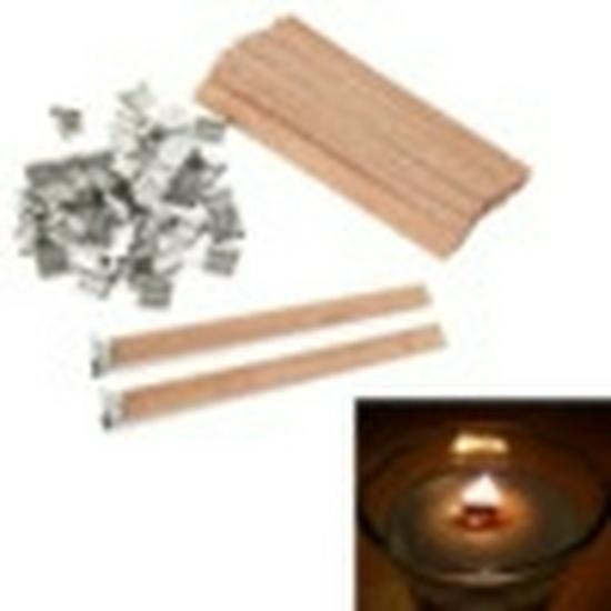 Original Wooden Wick Aromatherapy Candle: Smokeless, DIY Handmade Wax Replacement