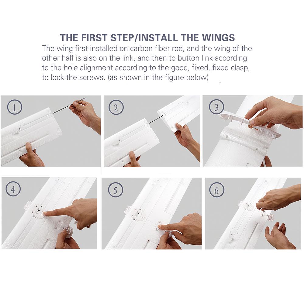 FX707S Avion cu lansare manuală Avion planor Avion aruncător Avion cu spumă moale Model de avion DIY