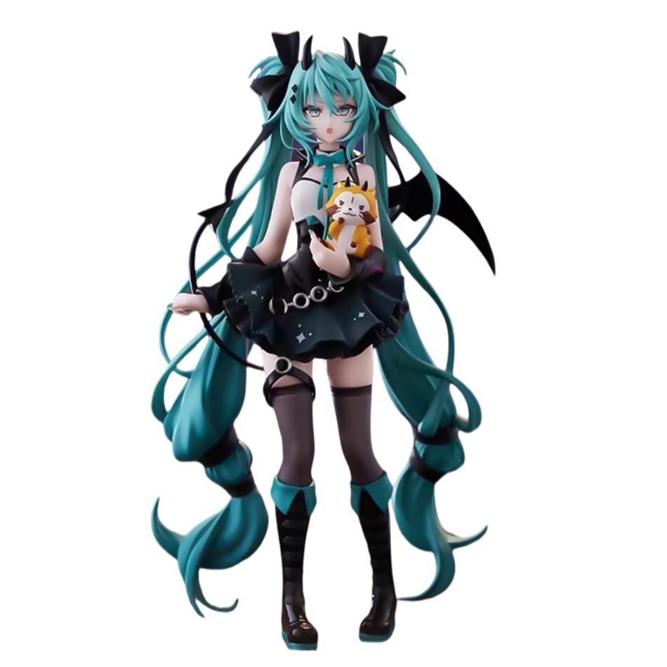 Anime Figurine Hatsune Miku Standing Posture and Sitting Posture Series Cute Action Model Pvc Toy Desktop Collection Gift
