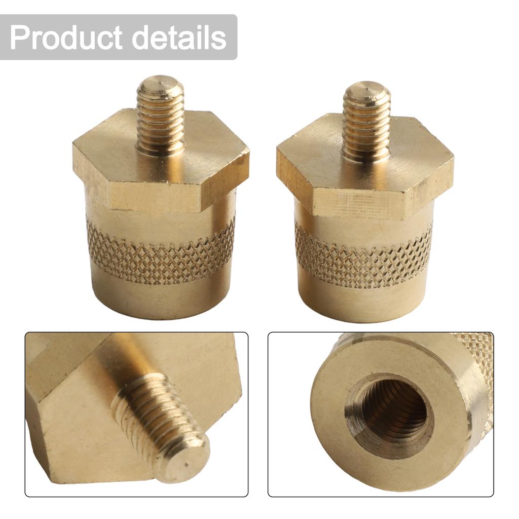 Battery Connection Brass Adapter Battery Repair Battery Replacement Easy Installation Design Rust-Proof Design For Yachts