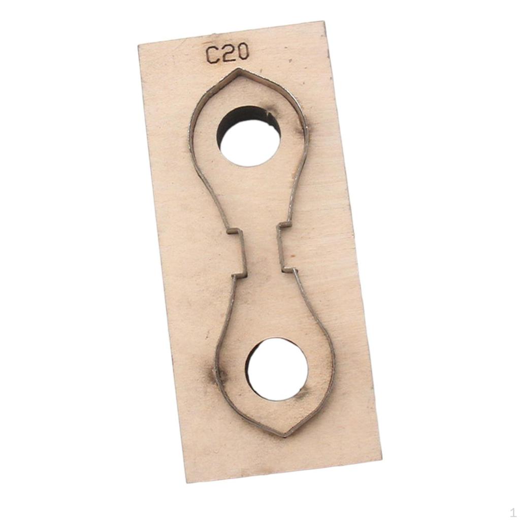 Precision Zipper Pull Die Cutter for Leather Crafting