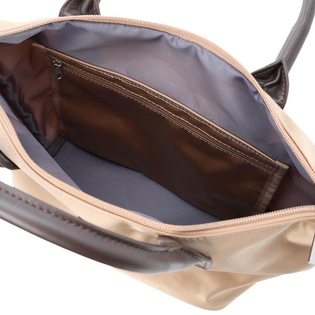 Cart Bag Round Tote Shoulder Belt Daily Use Golf MQCWJA40 BG00 [Munsingwear] Women's (Beige)